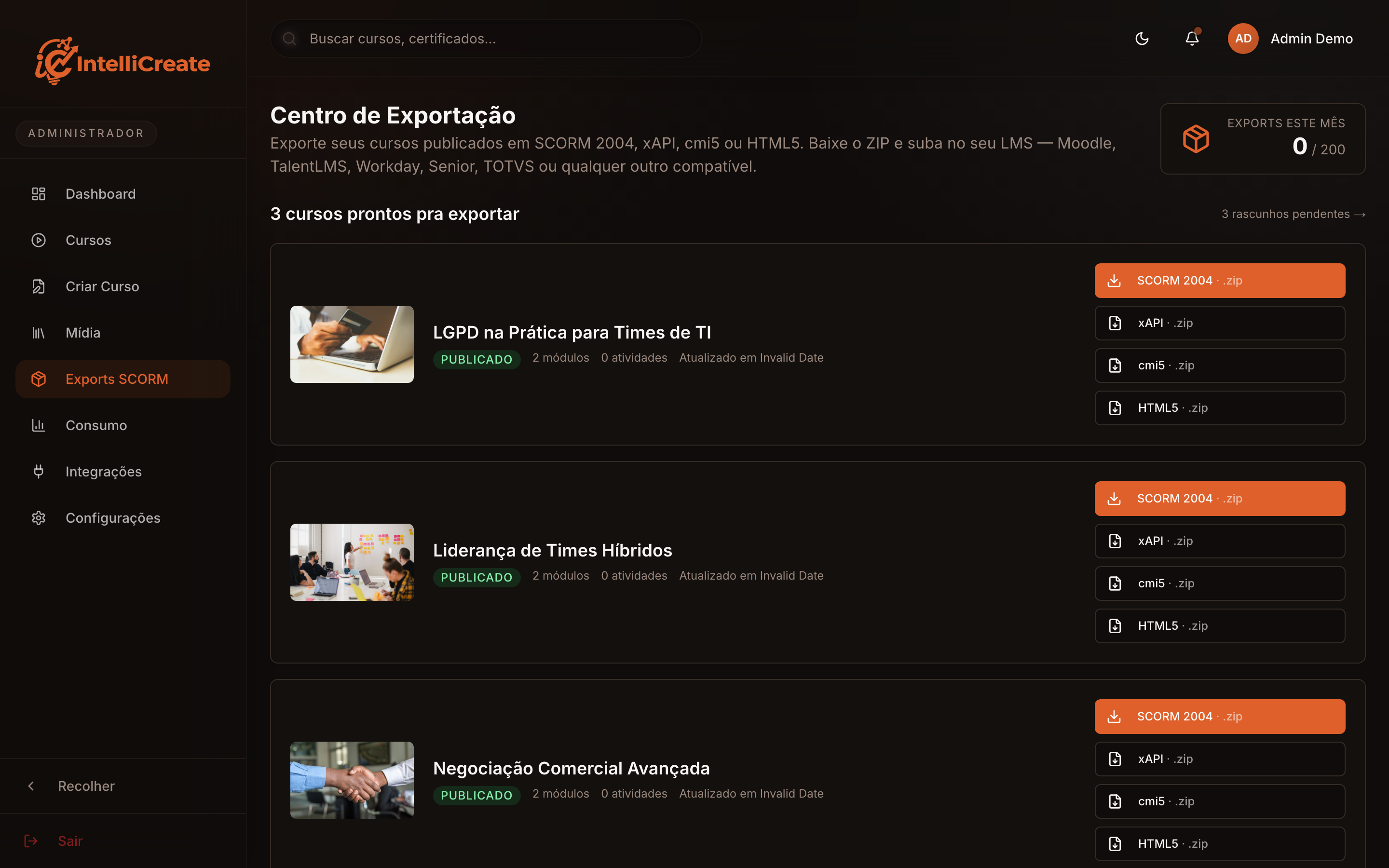 Centro de Exportação